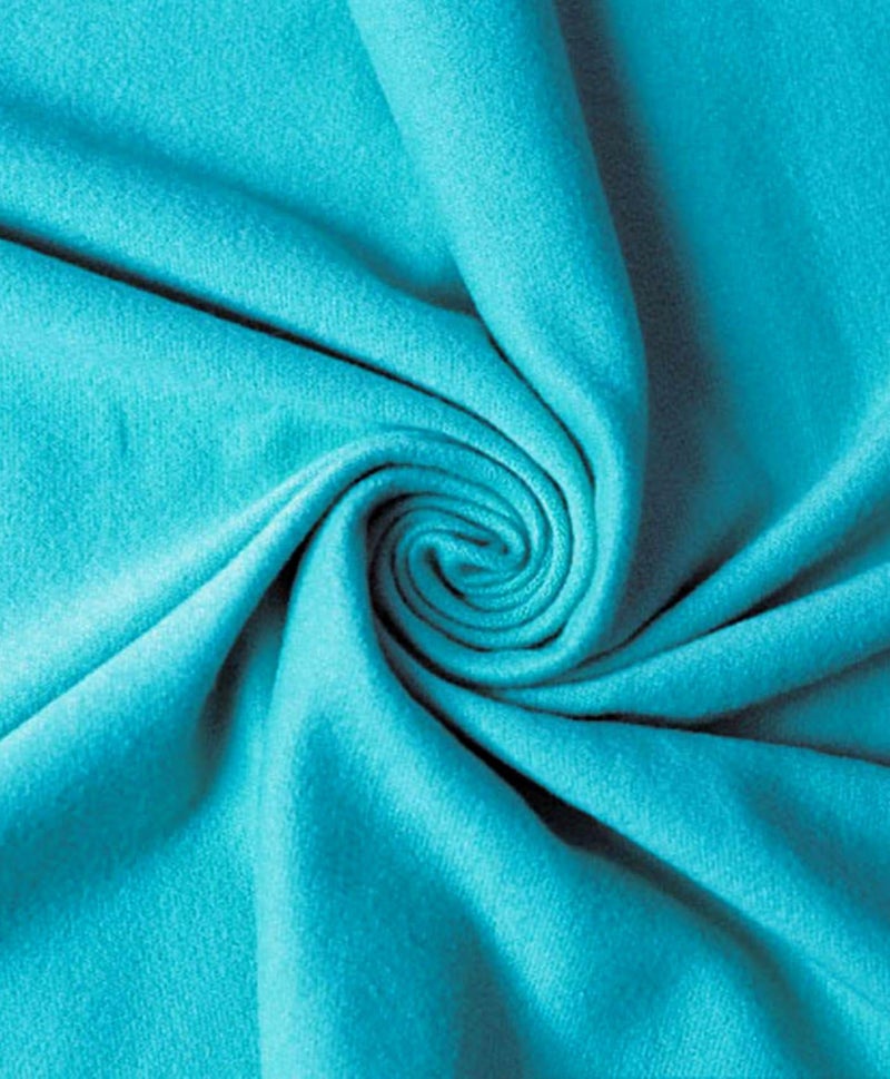 BabyMoon Baby Wrap Photography Props Stretch Without Wrinkle, Anti-Pilling, Breathable Blanket Swaddle Wrap | Azure Blue - Image 4