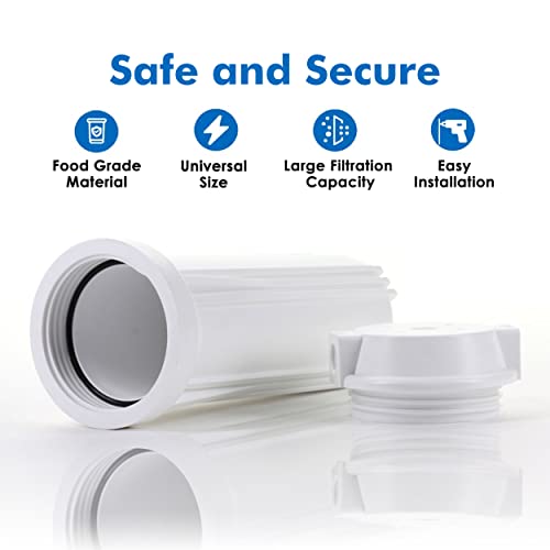 Shapure Pre Filter Housing Standard 10 inch with most water purifiers like Dolphin/Aquagrand/Reviva/Aquafresh Water Purifiers (Pack of 1, 350 grams) - Image 3