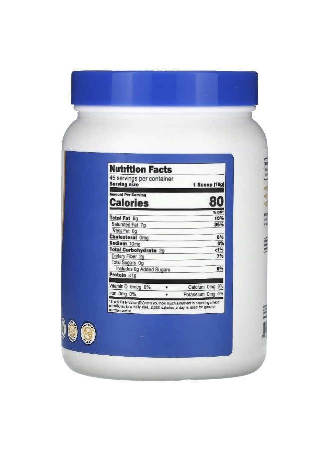 Nutricost Nutricost, Coconut Oil Powder, Unflavored, 16 oz (454 g)  - Image 2