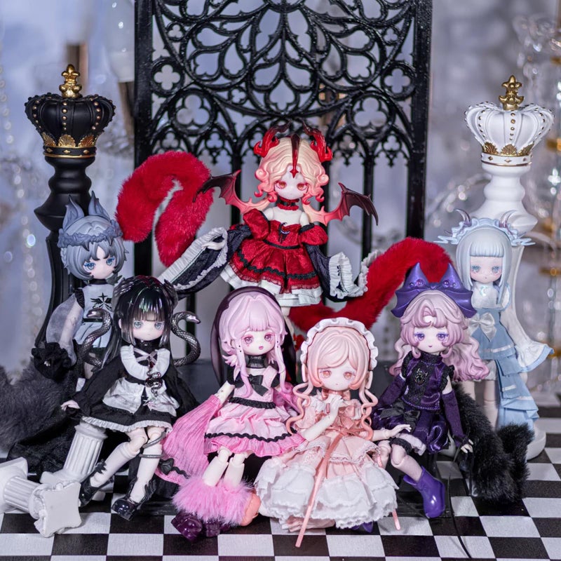 CALEMBOU BJD Blind Box, Luluelf V2 Awakening Nature Series 1/12 Decoration Ball Jointed Doll, Cute Dress Up Doll with Joints, Collectible Action Figure for Birthday Christmas, Random 1 Box - Image 2