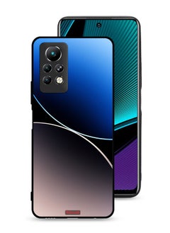 Infinix Note 11 Pro Protective Case Cover Curve Lines Pattern
