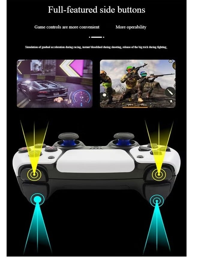 BORTONY Wireless gamepad, gamepad with 2.4G wireless controller Plug and Play video game console - Image 2