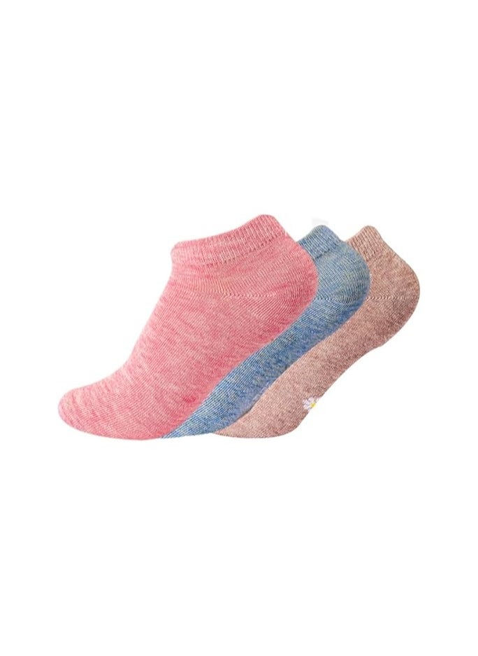 Future Future Socks Socket For Women Pack Of 3 Size 36-40 Multicolor  - Image 2
