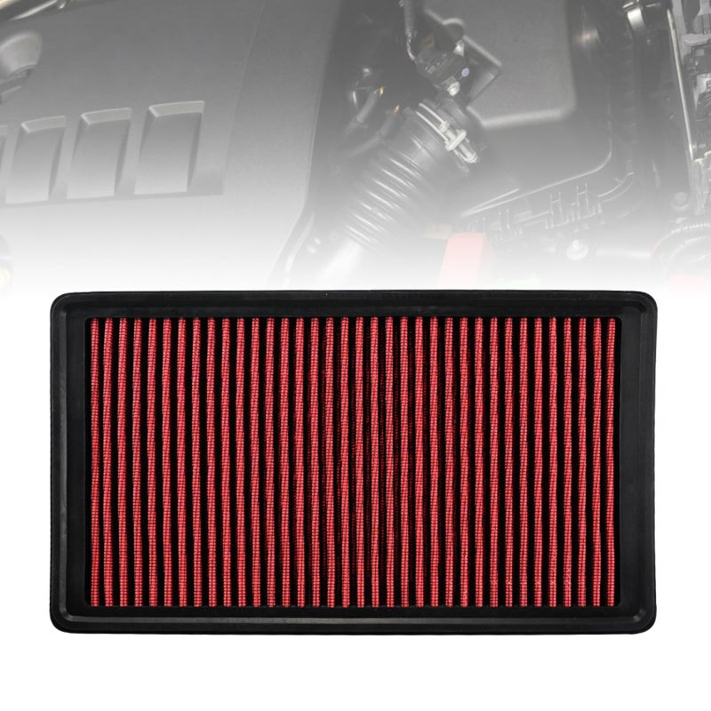 RYANSTAR RACING HighFlow Engine Air Filter 332395 Compatible with Ford Lincoln Mazda Washable and Reusable Improves Power and Throttle Response Designed for Lifelong Use - Image 2