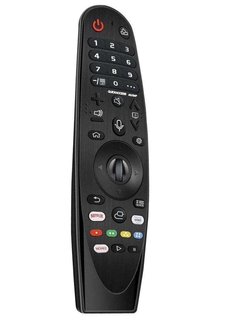 New MR-20GA Magic Wand Remote Control Replacement AKB75855501 for LG 2018-2020 OLED, NanoCell, and 4K UHD Smart TV Models, with Netflix and Prime Video Hotkeys WITH BATTERY