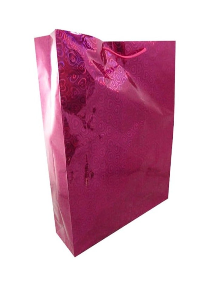 PARTY FUN Hologram Gift Bag 32x44x9.5 cm Premium Quality Shiny Gift Bag Perfect for Birthdays Holidays Weddings and Special Occasions Durable Stylish and Reusable Gift Packaging Solution  - Image 1