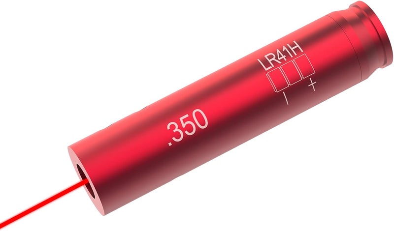 TPO .223/.308/30-30/30-06/.350 Legend/300BLK/6.5 Creedmoor/450 Bushmaster/338/Crossbow/.300 Win/7.62X54R/6.5 Grendel/5.7x28/.458 Socom Red Laser Bore Sight w/ 6 Batteries - Image 1