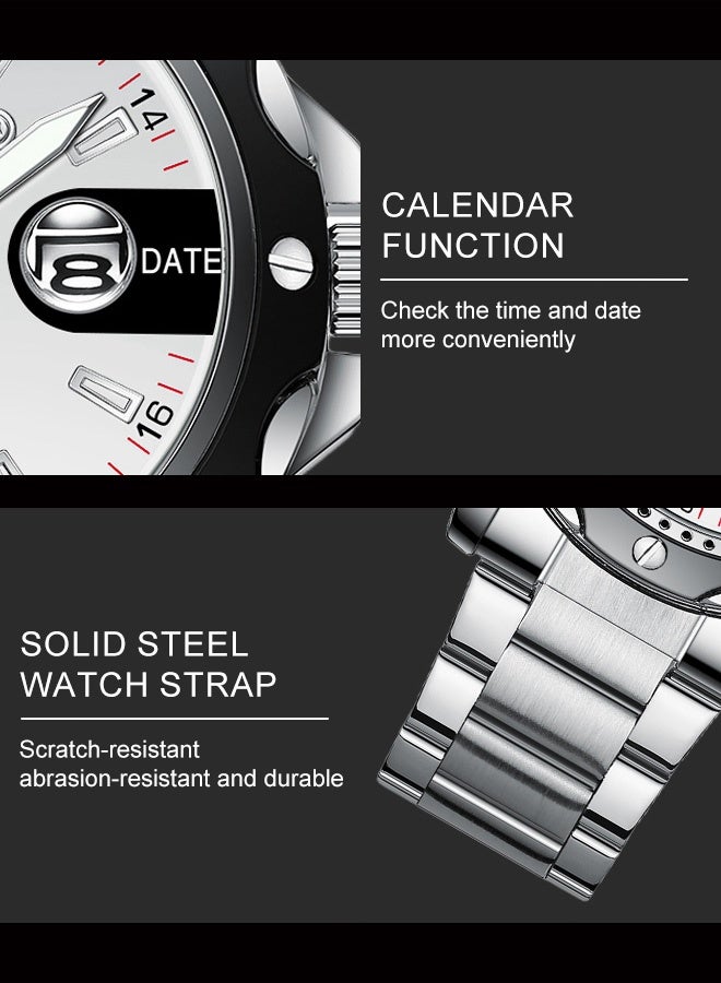 VA VA VOOM Men's Quartz Watch, minimalist and stylish high-end watch, perfect for the sophisticated gentleman. The ideal gift for your boyfriend, father, or brother. - Image 5