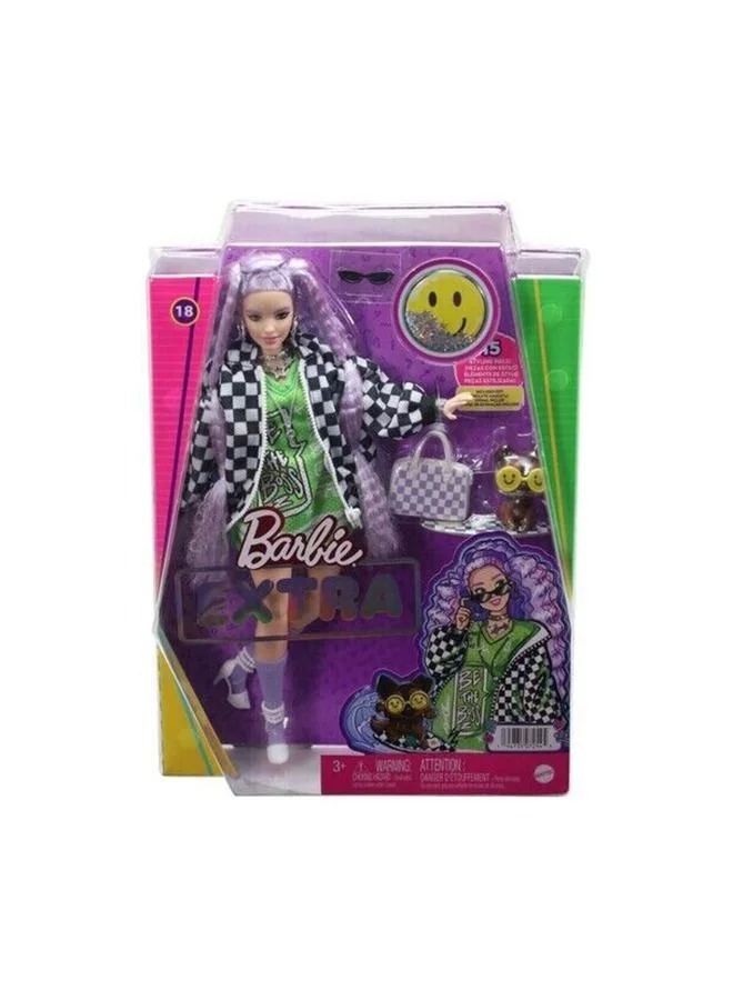 باربي Extra Doll Racecar Jacket