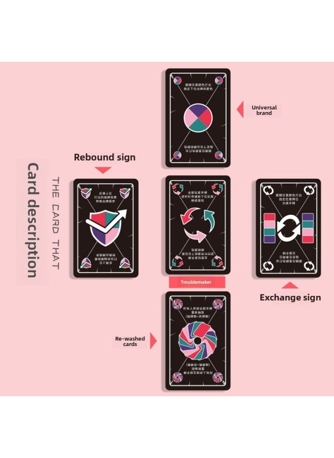 Wu Nuo Card Travel Card Iron Box Waterproof Mini Deluxe Edition Board Game Wu Nuo Party Board Game Card Game Wholesale-Color:BK301 Wino Game-My Emperor Cat