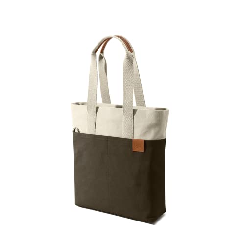 DailyObjects Ivory - Clove All Time Canvas Tote Bag, Spacious, Stylish, Sturdy, Zippered Compartment, Fits Laptops Of Up To 13 Inches - Unisex-Adult - Image 3