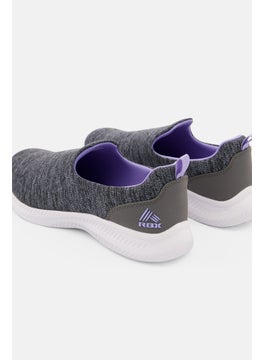 RBX Kids Girl Carson Slip On Sports Shoes, Grey  - Image 3