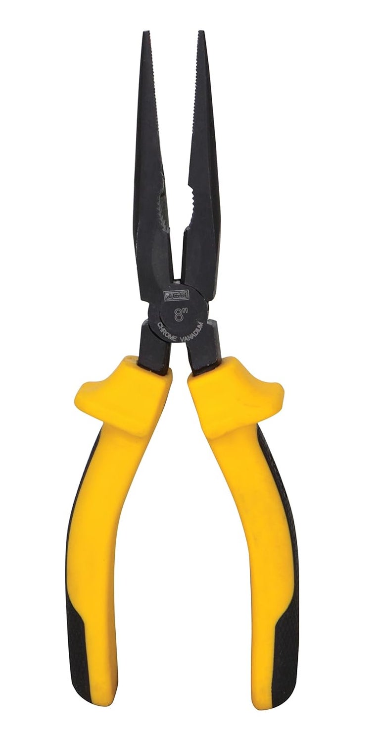 Tools Long Nose Plier 6 Inch |1000V Insulation | 6 Inch Plier | Plier 6" Electical Plier | Plier for Cutting, Bending, Fastening, Rotating Wires | LNP/CV/6/