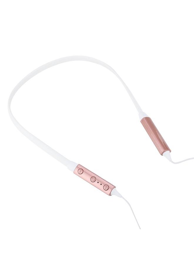 Thoraya Waterproof Bluetooth 4.2 In ear Sports Magnetic Neckband Earphone Headphone(Rose golden)  - Image 5