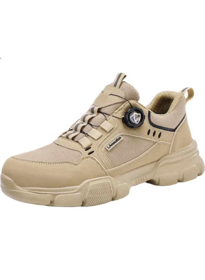 Blue Gull Shield Blue Seagull Shield Labor Protection Shoes Men'S Super Light Breathable Anti-Smashing Steel Toe Anti-Stab Soft Bottom Work Safety Construction Site Functional Shoes D266 40 - Image 3