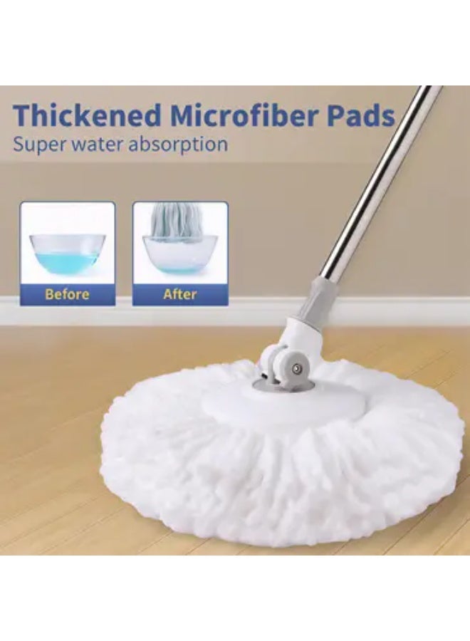 ركسو سطل تنظيف ذكي مع ممسحة دائرية وعصّارة دوّارة - Image 2