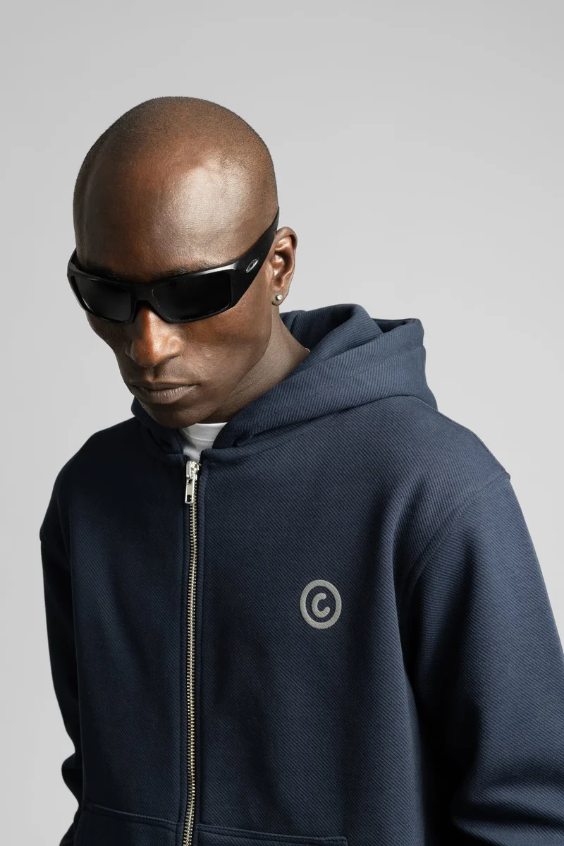 Catch Good Will Hooded Zip-Up Sweatshirt