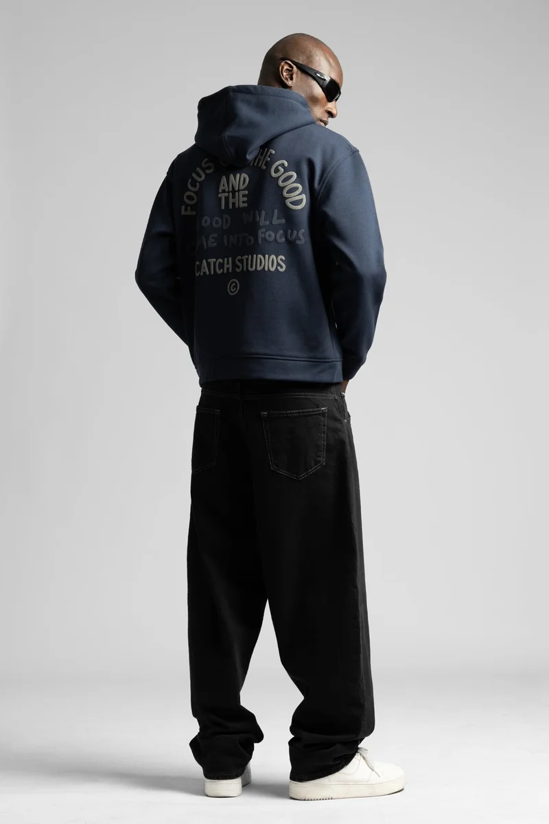 Catch Good Will Hooded Zip-Up Sweatshirt