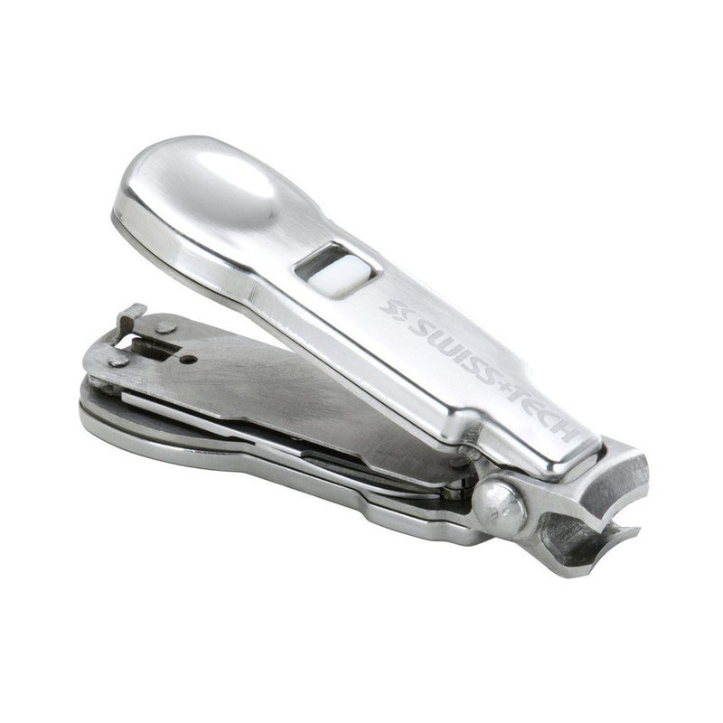 SWISS+TECH ST10619 6-in-1 Polished Stainless Steel Personal Care Multi-Tool with Nail Clipper (Single Pack) - Image 2