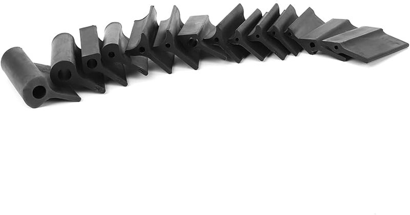 14PCS Flexible Rubber Sanding Blocks Set for Woodworking Metal Finishing Durable Imported Material - Image 3