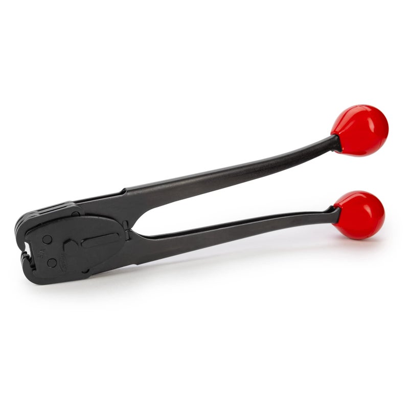 IDL Packaging C3106 DoubleNotched FrontAction SealerCrimper for 34 Steel Strapping Hard and Durable Steel Construction Professional Gear with HighStrength Sealing Action