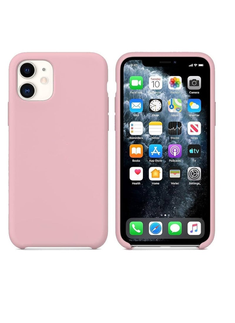 Generic iPhone 11 Case Silicone, Liquid Silicone Soft Gel Rubber Slim Cover with Microfiber Cloth Lining Cushion Shockproof Full Body Protective Case for iPhone 11  - Image 1