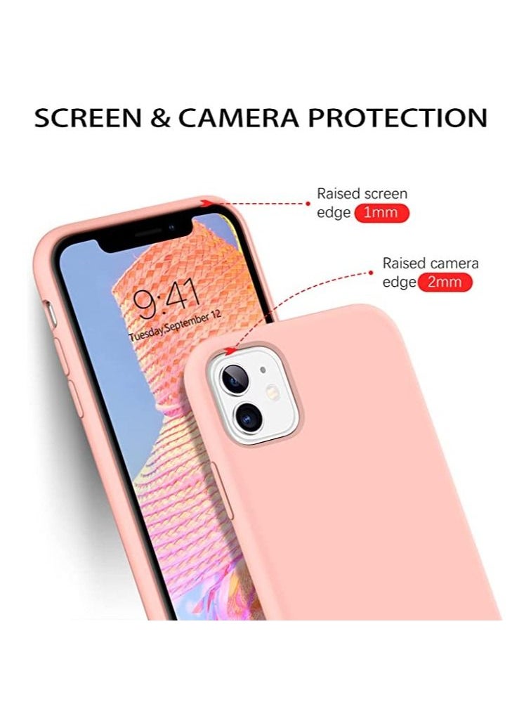 Generic iPhone 11 Case Silicone, Liquid Silicone Soft Gel Rubber Slim Cover with Microfiber Cloth Lining Cushion Shockproof Full Body Protective Case for iPhone 11  - Image 3