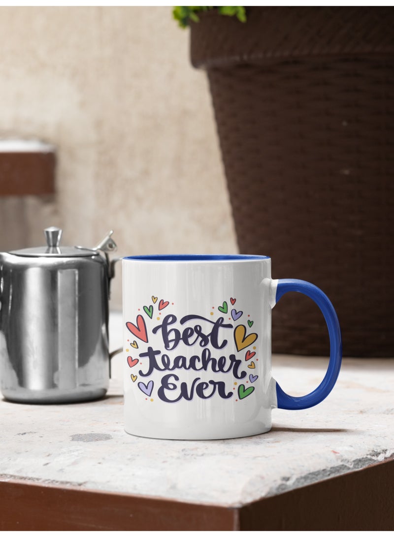 ZOOM Best Teacher Ever Coffee Mug – Perfect Appreciation Gift for Teachers