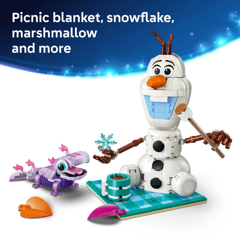 LEGO Disney Frozen Olaf and Bruni’s Picnic Fun Set 43287 (Age 7+, 478 Pieces) - Image 4