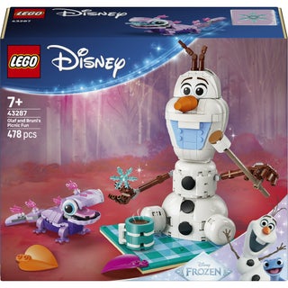 ‏Disney Frozen‏ مرح نزهة أولاف وبروني، لعبة بناء للأطفال بعمر ٧ سنوات وأكثر (٤٧٨ قطعة) 43287 - view 2