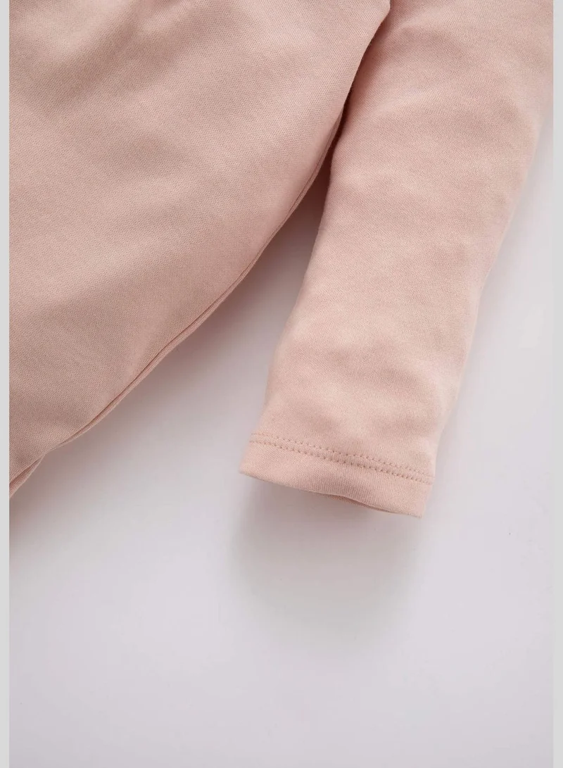 DeFacto BabyGirl Baby Neck Knitted Overalls