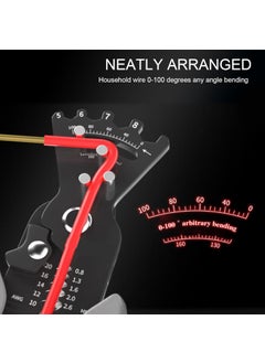 XBEY XBEY Multifunctional Wire Stripper and Cutter Crimping Tool Wire Stripper Crimping Plier Cable Cutter MultiPurpose Wire Stripper Crimping Tool Orange Crown Plier  - Image 4
