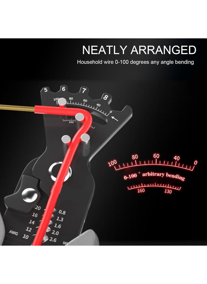 XBEY - XBEY Multifunctional Wire Stripper and Cutter Crimping Tool Wire Stripper Crimping Plier Cable Cutter MultiPurpose Wire Stripper Crimping Tool Orange Crown Plier - Image 1