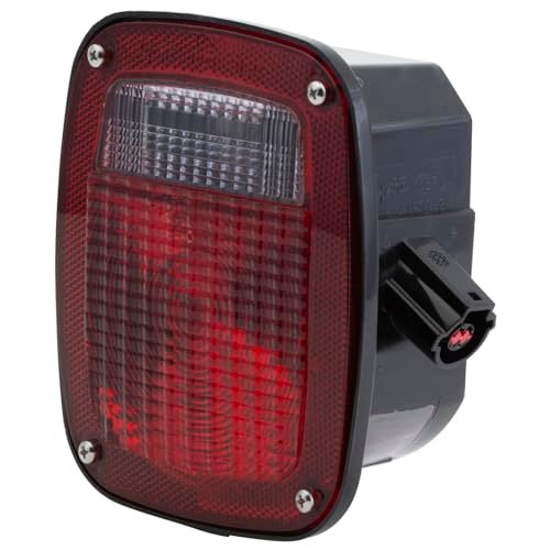 Grote 53782 Stop Tail Turn Box Light Rh WLicense Window for Ford