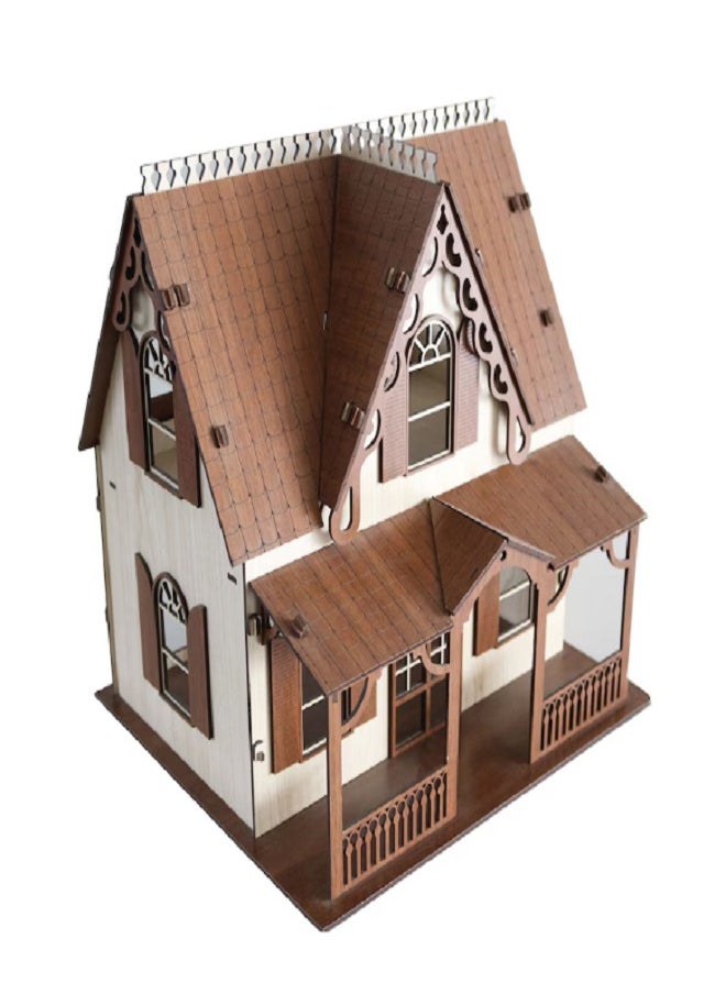 3D PUZZLE 3D Wooden Dolhouse, Anne Shirley House, Victorian house  - Image 1