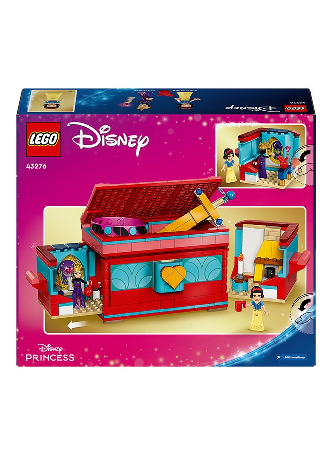 LEGO - صندوق مجوهرات سنو وايت لعب بناء للأطفال مع مجسمات سنو وايت والملكة الشريرة، و браслет للعب، هدية للفتيات والفتيان من عمر 6 سنوات فما فوق (358 قطعة) 43276 - Image 1