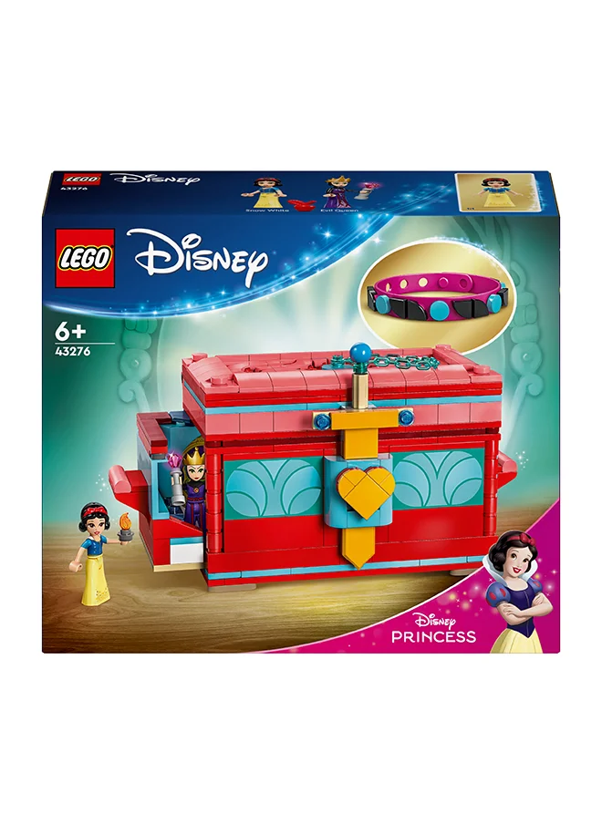 ليغو Disney Princess Snow White’s Jewellery Box Building Toy for Kids with Snow White and the Evil Queen Mini-Doll Figures and a Play Bracelet, Gift for 6 Plus Year Old Girls and Boys 43276