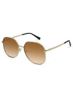 Trendy Oversized Sunglasses For Women Men Uv400 Protection Hexagon Shades With Spring Hinges Sj1210, Gold/Gradient Brown - pzsku/Z367D31F877407389DCBFZ/45/_/1735817461/78d9a945-6e8d-40d6-9529-3fe6e954c878