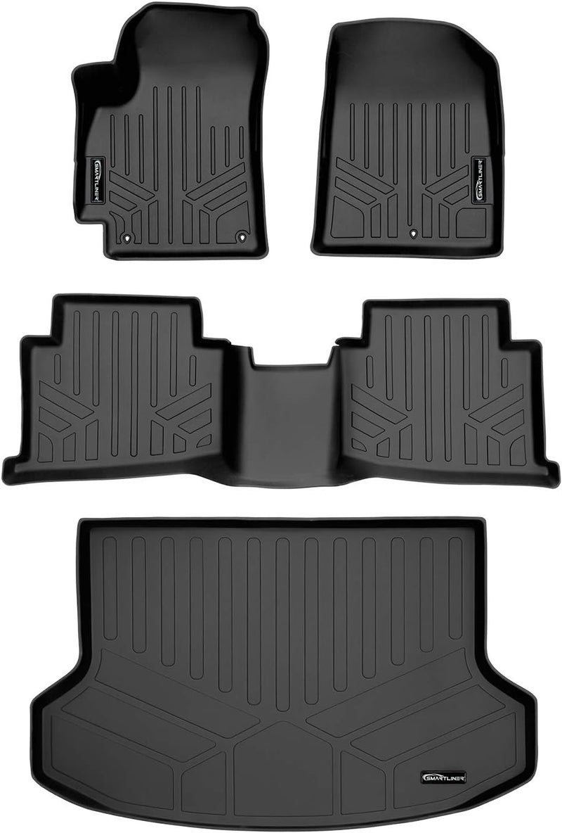 SMARTLINER Custom Fit Floor Mats & Cargo Liner for 2021-2023 Kia Seltos (No SX Turbo Models) - Image 1