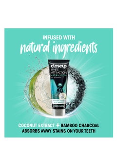 Closeup Natural Attraction Gel Toothpaste With Natural Ingredients Pack Of 2  - Image 3