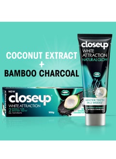 Closeup Natural Attraction Gel Toothpaste With Natural Ingredients Pack Of 2  - Image 4