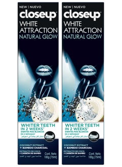 Closeup Natural Attraction Gel Toothpaste With Natural Ingredients Pack Of 2  - Image 1