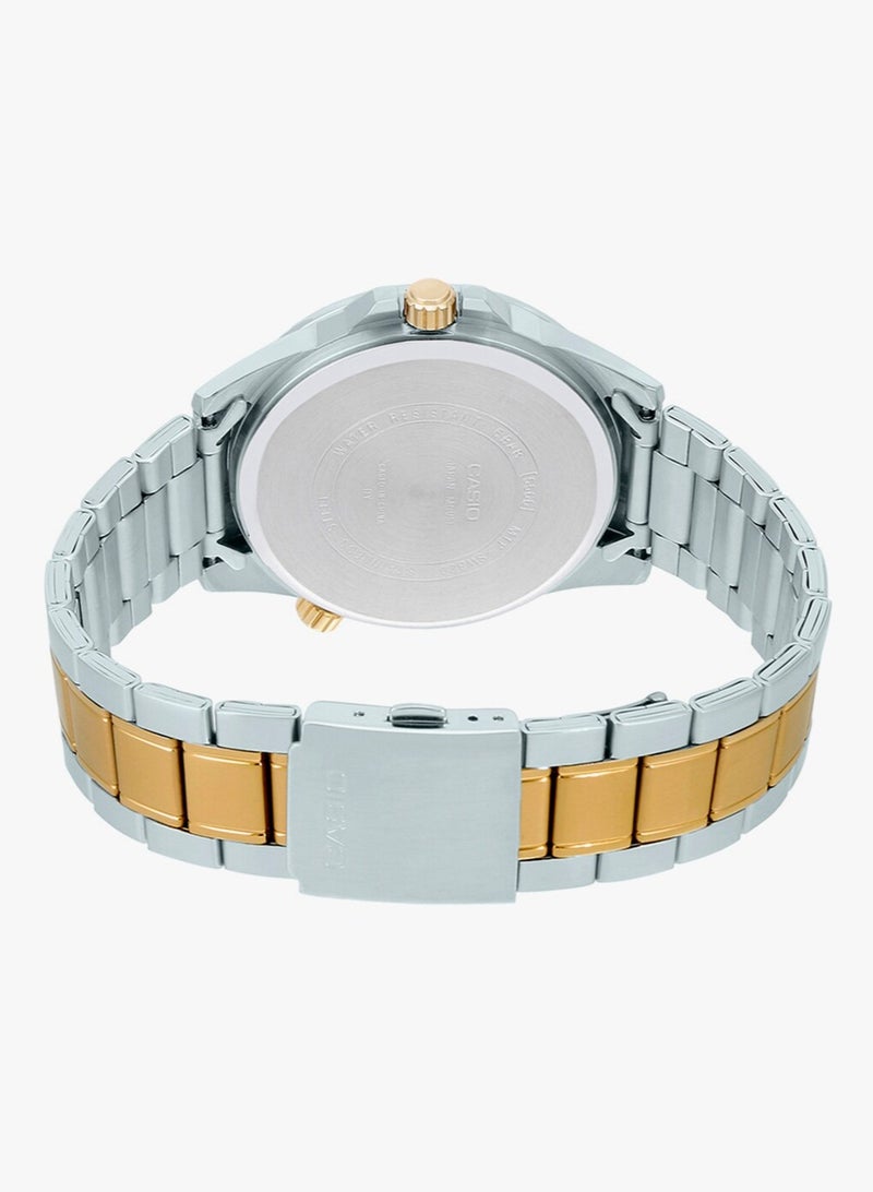 CASIO ساعة كاسيو انتيسر للرجال انالوج بمينا سوداء MTP-SW320SG-1AV - Image 2