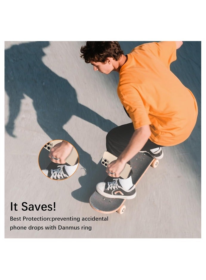 Magnetic Phone Ring Holder,Magnetic Cell Phone Grip Stylish Twinkle Ring Holder Stand（White） - Image 5