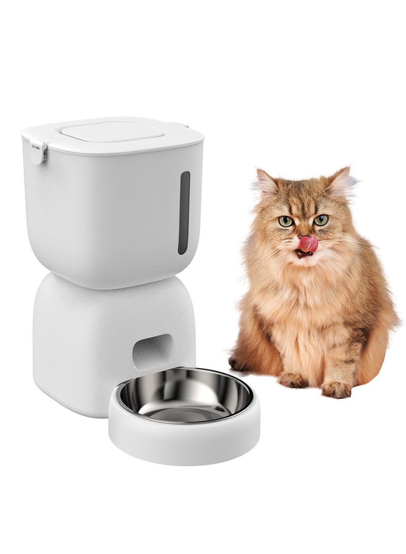 كيدل موزع طعام أوتوماتيكي للحيوانات الأليفة مزود بوصلة واي فاي للقطط والكلاب ووعاء للحيوانات الأليفة - Image 1