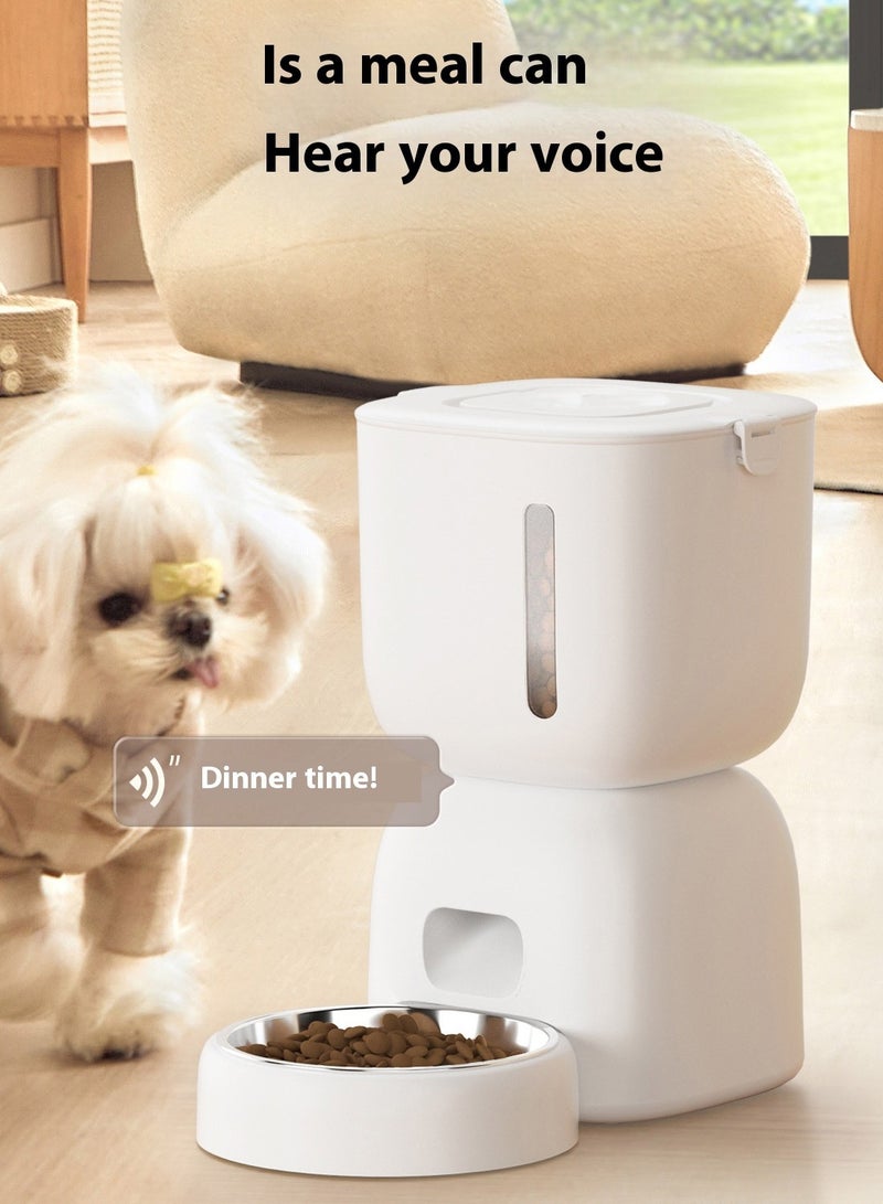 كيدل موزع طعام أوتوماتيكي للحيوانات الأليفة مزود بوصلة واي فاي للقطط والكلاب ووعاء للحيوانات الأليفة - Image 5