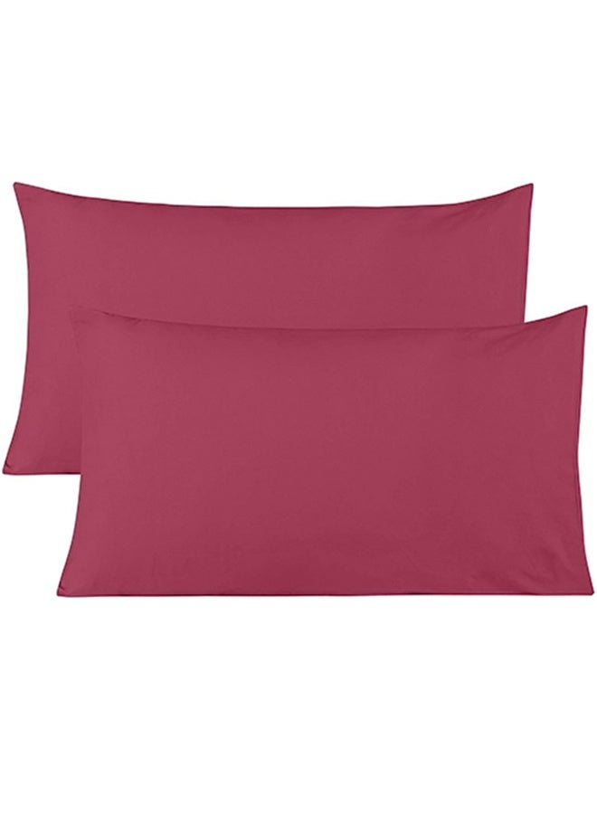 snooze Pillowcases set 2 pcs, 45*65 cm, Mexican pink - Image 1