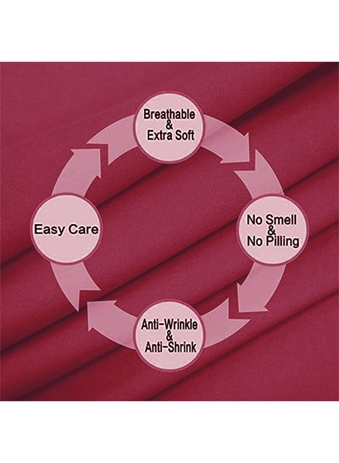 snooze Pillowcases set 2 pcs, 45*65 cm, Mexican pink - Image 3