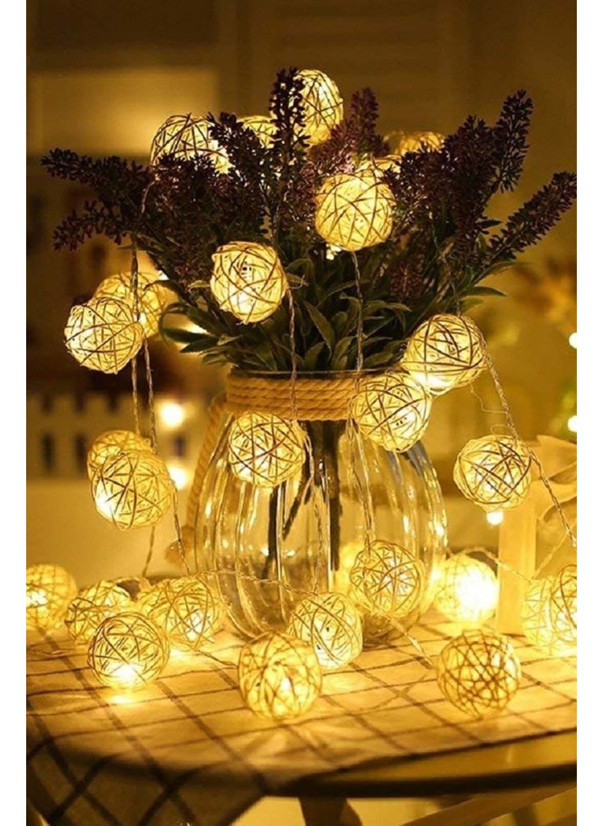 Technosmart Decorative Rattan Model LED Strip (20 Pcs)  - Image 1