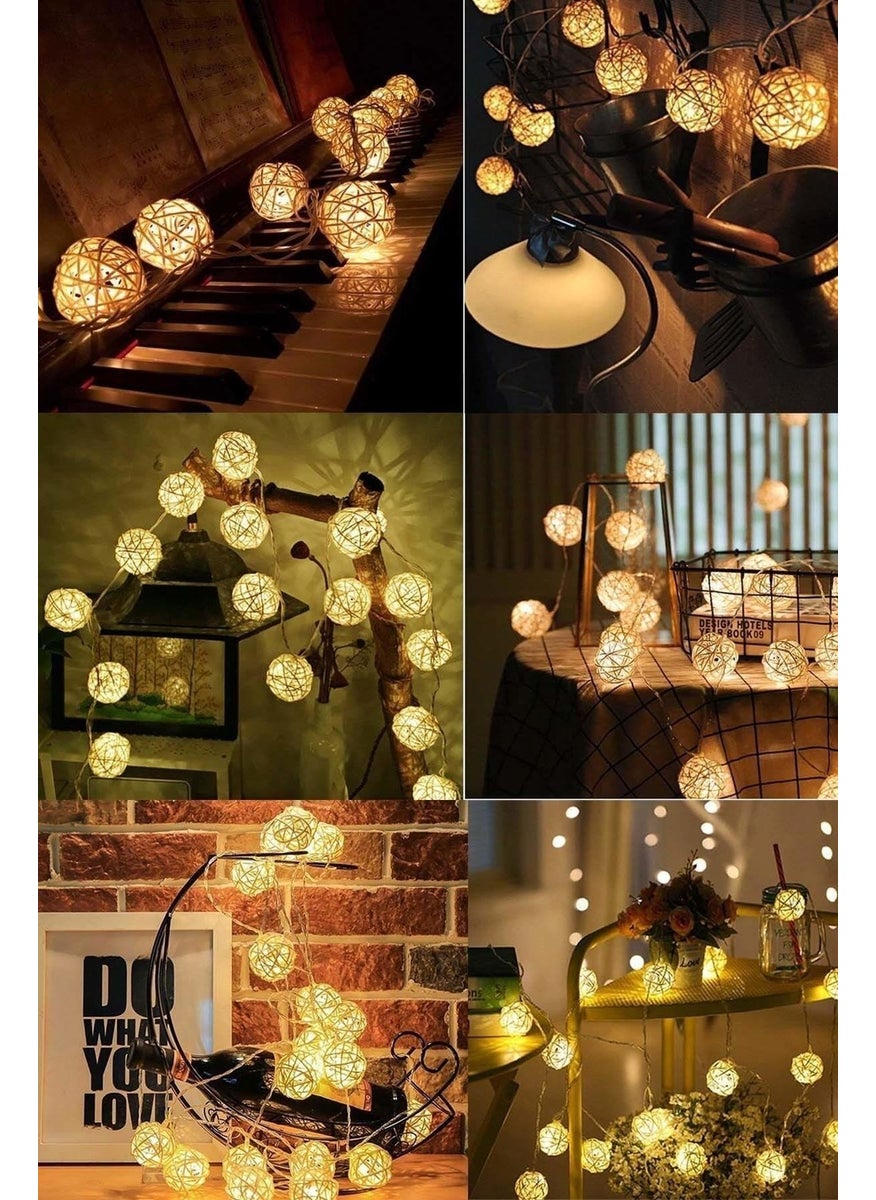 Technosmart Decorative Rattan Model LED Strip (20 Pcs)  - Image 2